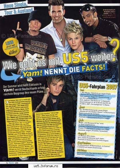 US5 - you're talking about richie ?!...hmmm...but let's - Hai sa facem cunostinata-despre formatie